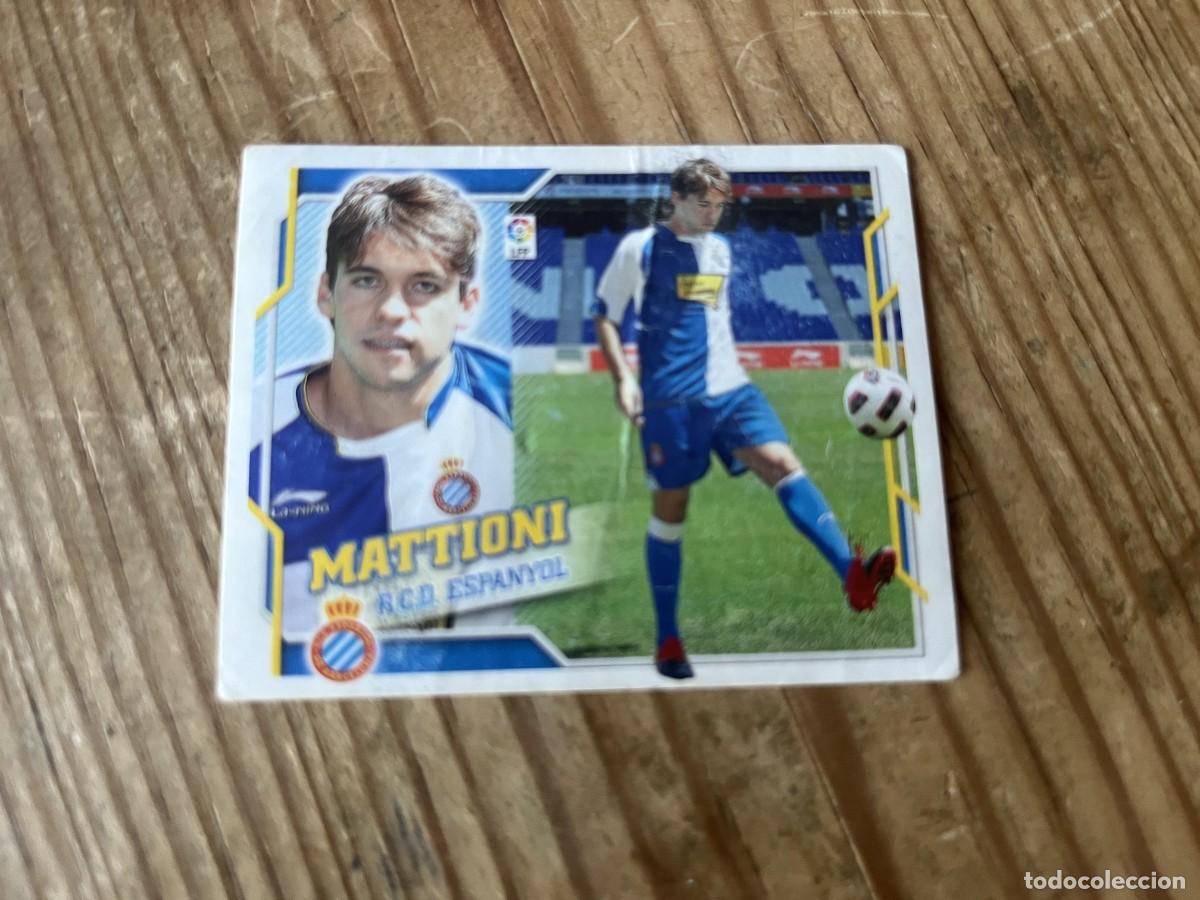 Football Stickers: CROMO SIN PEGAR NUNCA PEGADO ALBUM LIGA ESTE 10 11 2010 2011 FICHAJES # 18 MATTIONI ESPANYOL ESPA&Ntilde;OL