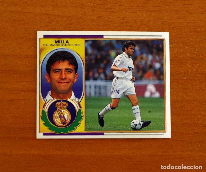 Cromos de f&uacute;tbol: Real Madrid - Milla - Ediciones Este Liga 1996-1997, 96-97 - Nunca Pegado