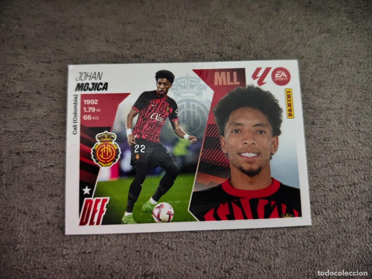 Football Stickers: Cromo 9 JOHAN MOJICA RCD MALLORCA. Colecci&oacute;n LALIGA F&uacute;tbol 2025-2026 PANINI Nuevo