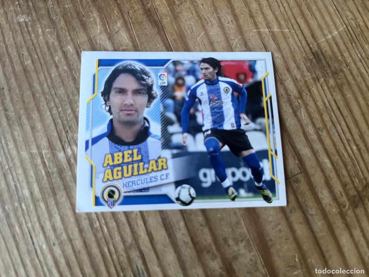 Football Stickers: CROMO SIN PEGAR NUNCA PEGADO LIGA ESTE 10 11 2010 2011 COLOCA # 9B ABEL AGUILAR HERCULES