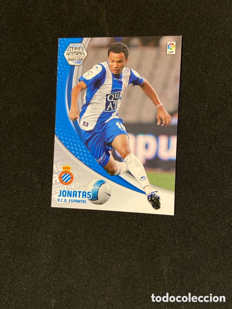 Football Stickers: JONATAS 120 (ESPANYOL) PANINI MEGACRACKS 2007-2008 07 08 CROMO CARTA M-3