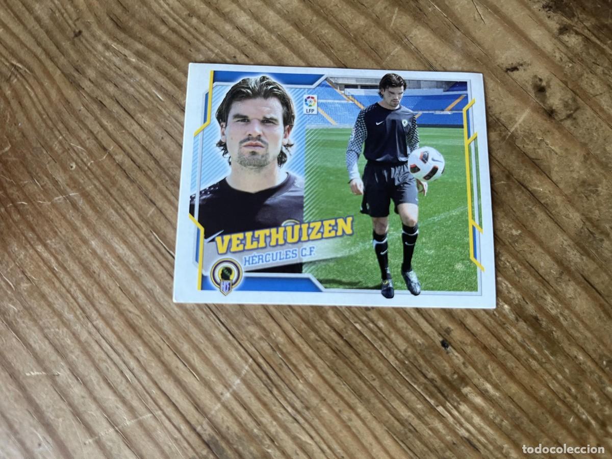 Football Stickers: CROMO SIN PEGAR NUNCA PEGADO LIGA ESTE 10 11 2010 2011 COLOCA # 2B VELTHUIZEN HERCULES