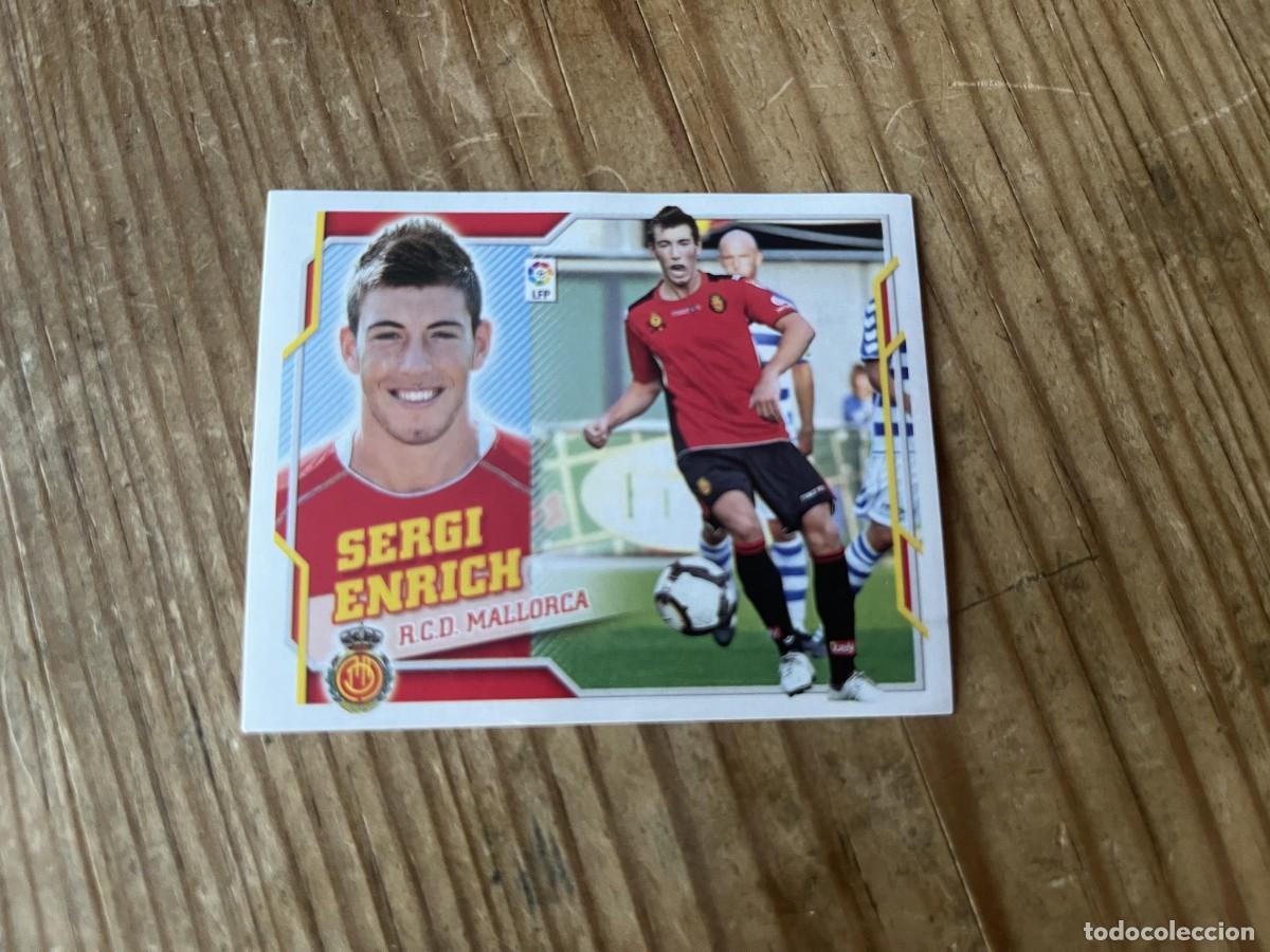 Football Stickers: CROMO SIN PEGAR NUNCA PEGADO LIGA ESTE 10 11 2010 2011 COLOCA # 16B SERGI ENRICH MALLORCA