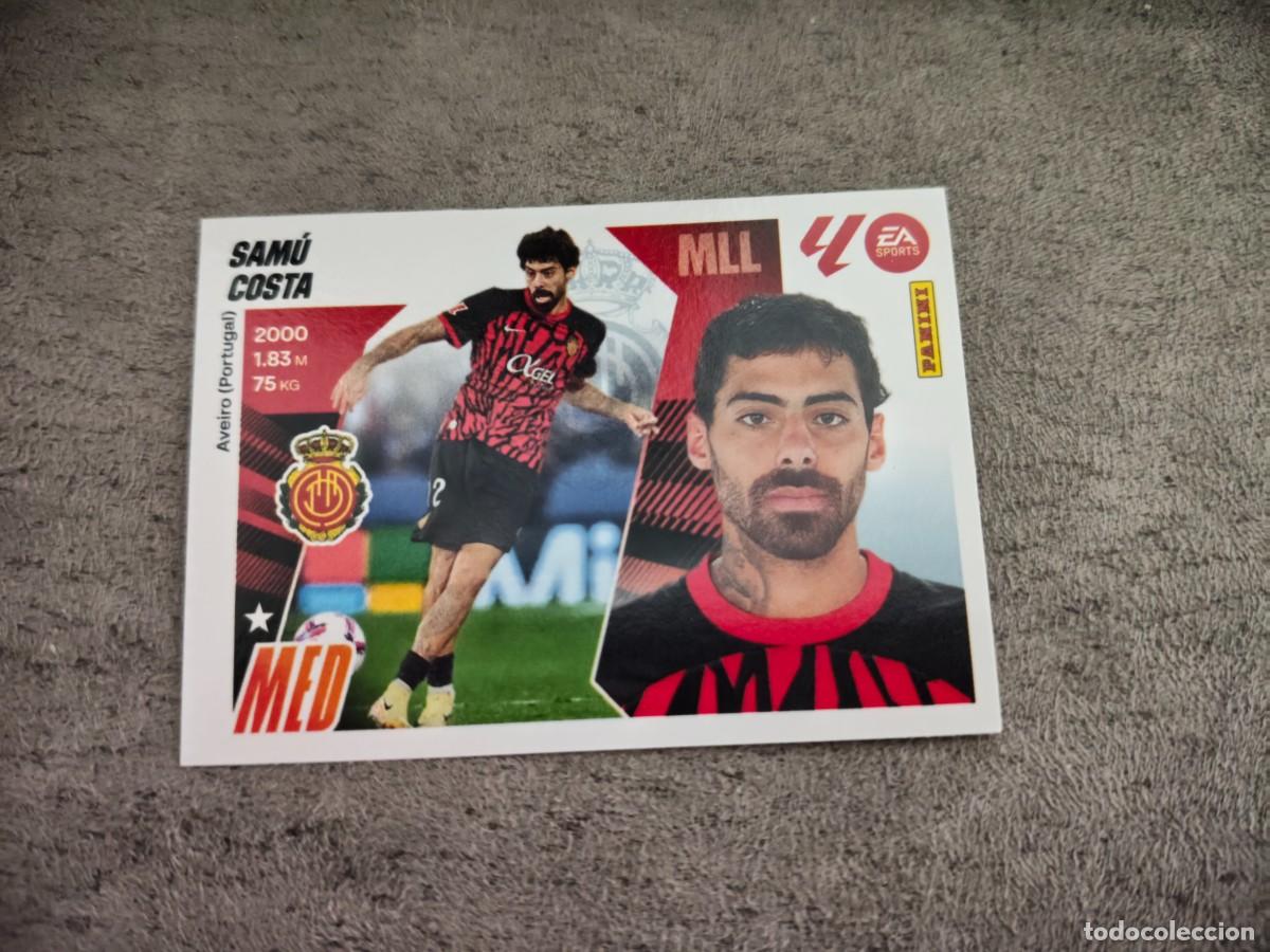 Cromos de f&uacute;tbol: Cromo 12 SAM&Uacute; COSTA RCD MALLORCA. Colecci&oacute;n LALIGA F&uacute;tbol 2025-2026 PANINI Nuevo