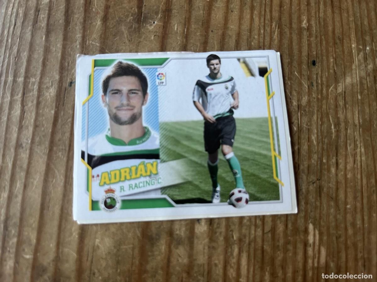 Cromos de f&uacute;tbol: CROMO SIN PEGAR NUNCA PEGADO LIGA ESTE 10 11 2010 2011 COLOCA # 13B ADRIAN RACING SANTANDER