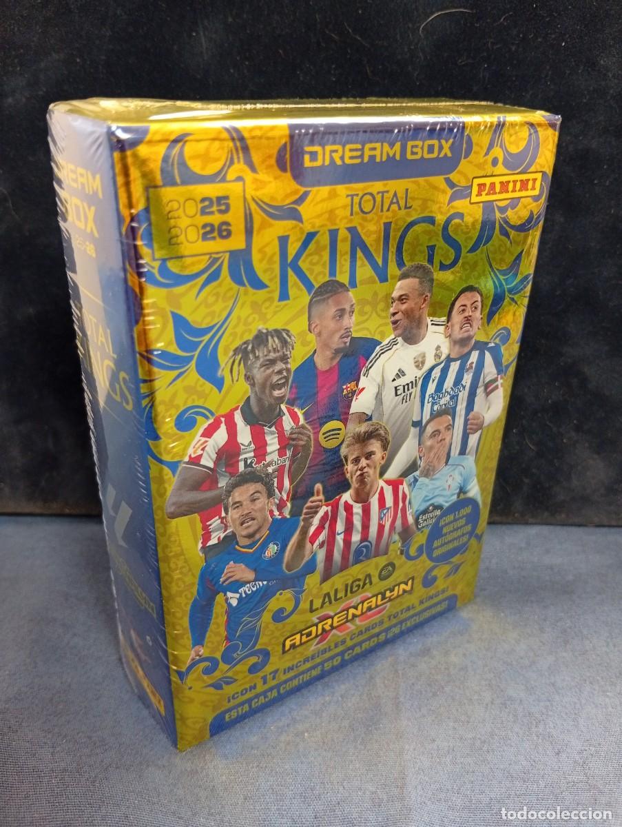 Cromos de f&uacute;tbol: DREAM BOX 2025-26 TOTAL KINGS PANINI ADRENALYN XL LA LIGA PRECINTADO-50 CARDS ESPECIALES,CROMOS.