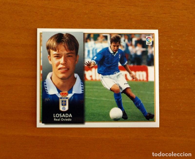 Cromos de f&uacute;tbol: Real Oviedo - Losada - BAJA - Ediciones Este Liga 1998-1999, 98-99 - Nunca pegado