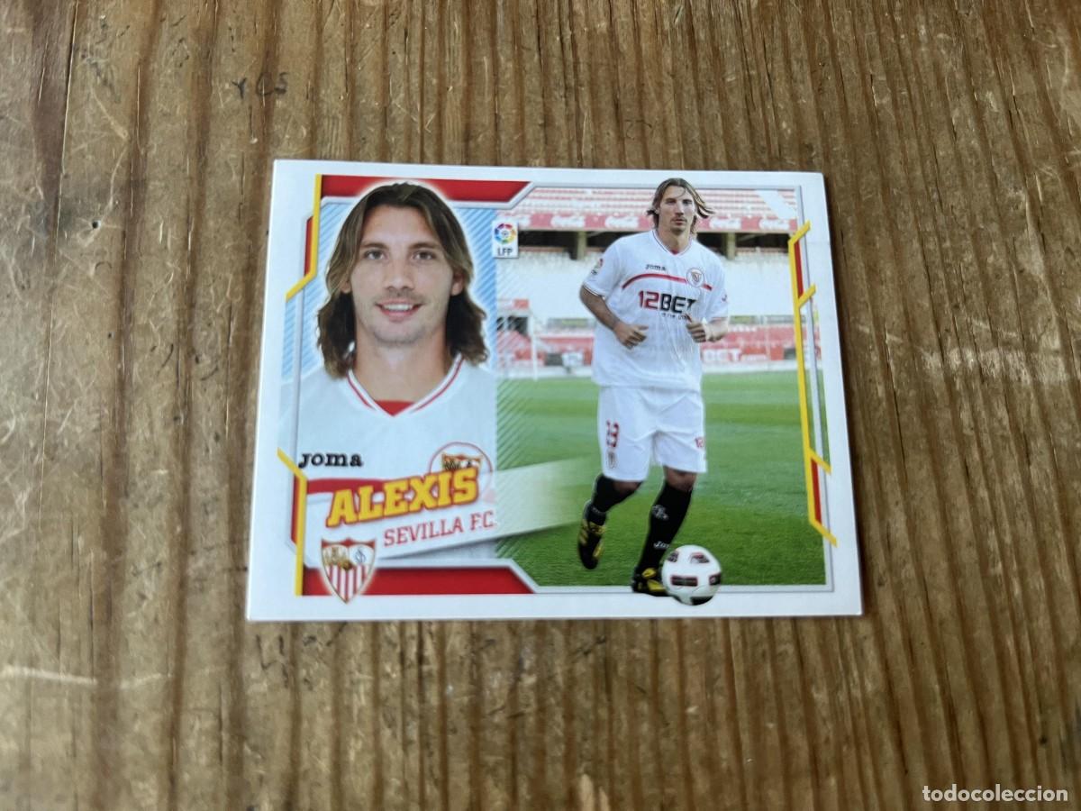 Cromos de f&uacute;tbol: CROMO SIN PEGAR NUNCA PEGADO LIGA ESTE 10 11 2010 2011 COLOCA # 5B ALEXIS SEVILLA