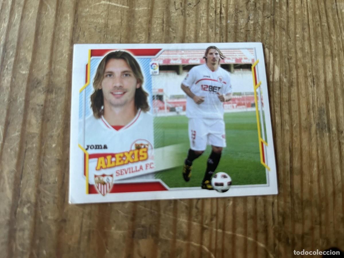 Cromos de f&uacute;tbol: CROMO SIN PEGAR NUNCA PEGADO LIGA ESTE 10 11 2010 2011 COLOCA # 5B ALEXIS SEVILLA