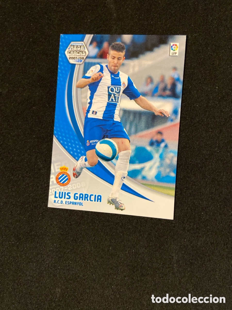 Cromos de f&uacute;tbol: LUIS GARCIA 124 (ESPANYOL) MEGA