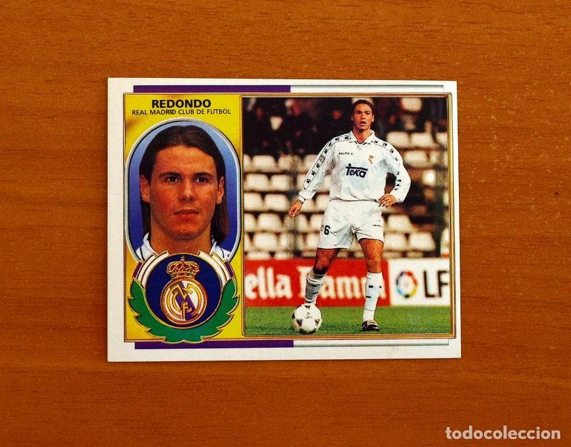 Cromos de f&uacute;tbol: Real Madrid - Redondo - Ediciones Este Liga 1996-1997, 96-97 - Nunca Pegado