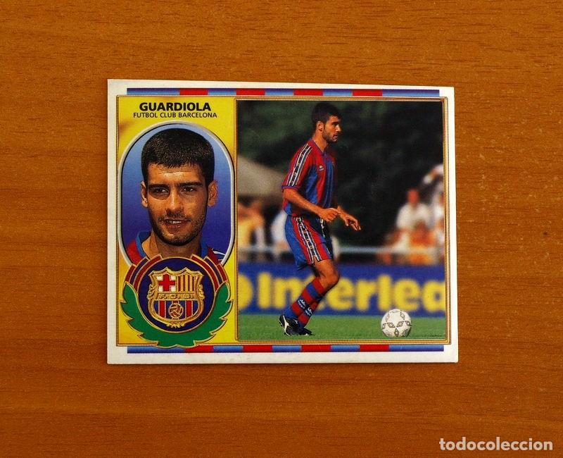Cromos de f&uacute;tbol: Barcelona - Guardiola - Ediciones Este Liga 1996-1997, 96-97 - Nunca Pegado