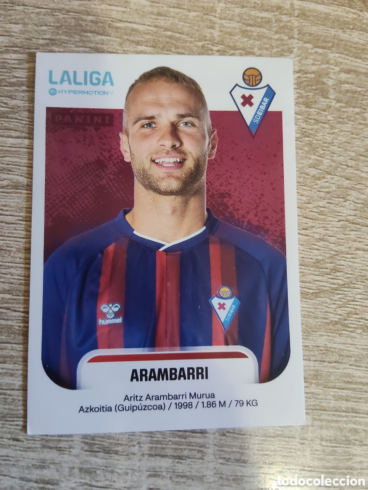 Cromos de f&uacute;tbol: Panini la liga hypermotion 2025 2026 25 26 199 Arambarri Eibar