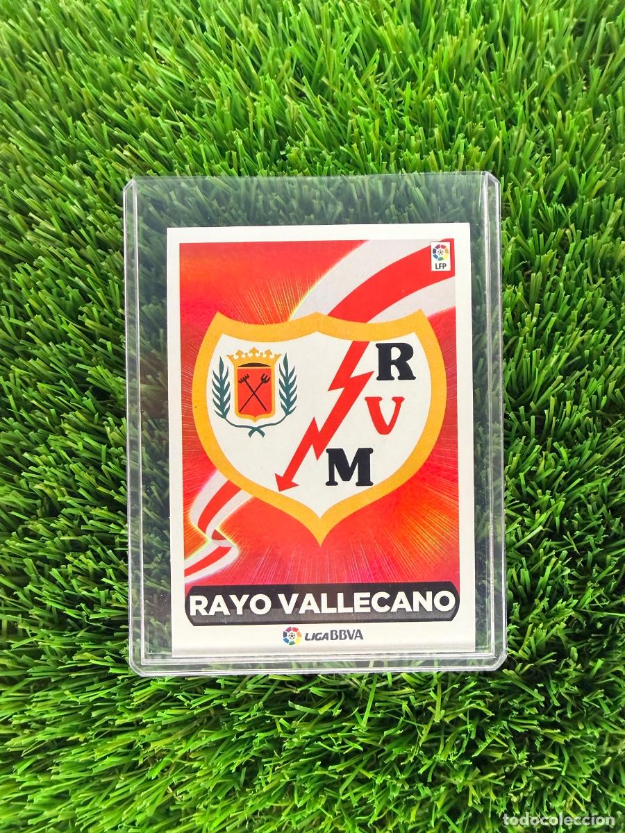 Cromos de f&uacute;tbol: N&ordm; 23 Escudo Rayo Vallecano Liga Este 14 15