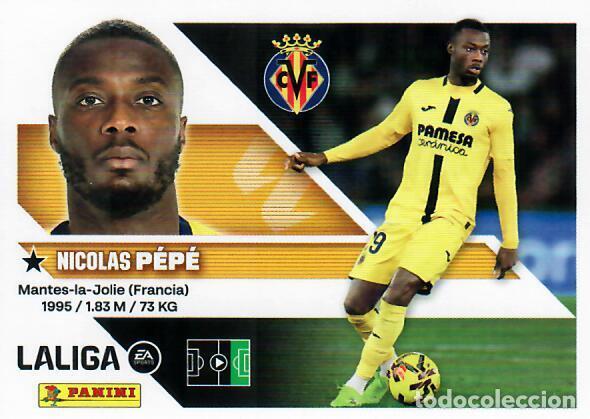 Football Stickers: CROMO PANINI LIGA ESTE 26 27 - N&ordm; 18 - P&Eacute;P&Eacute; - VILLARREAL