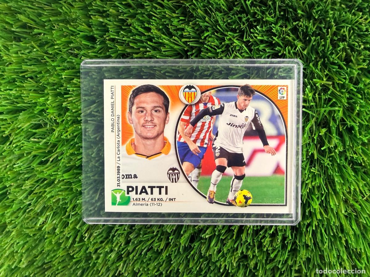 Cromos de f&uacute;tbol: N&ordm; 15 Piatti Valencia CF Liga Este 14 15