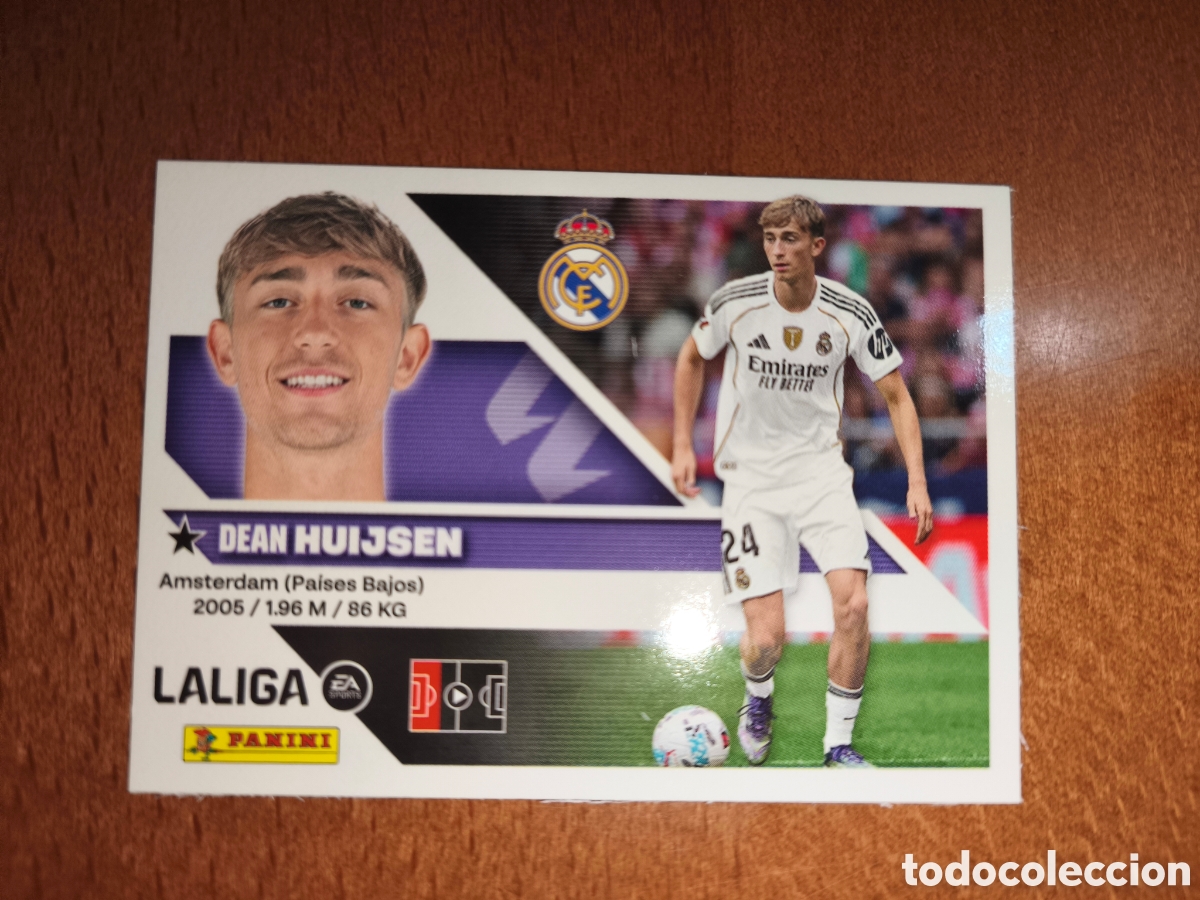Cromos de f&uacute;tbol: Huijsen n&deg;9 liga este 26/27 Real Madrid