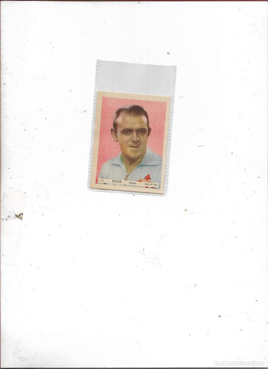 Cromos de Futebol: CROMO N&ordm; 71 DEVA CELTA DE VIGO A&Ntilde;OS 40