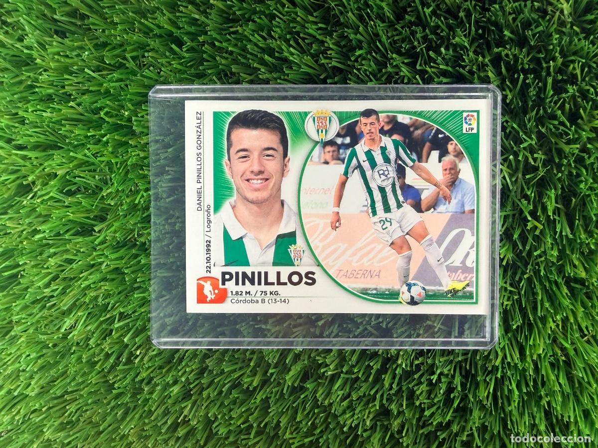 Football Stickers: N&ordm; 8 Pinillos C&oacute;rdoba CF Liga Este 14 15