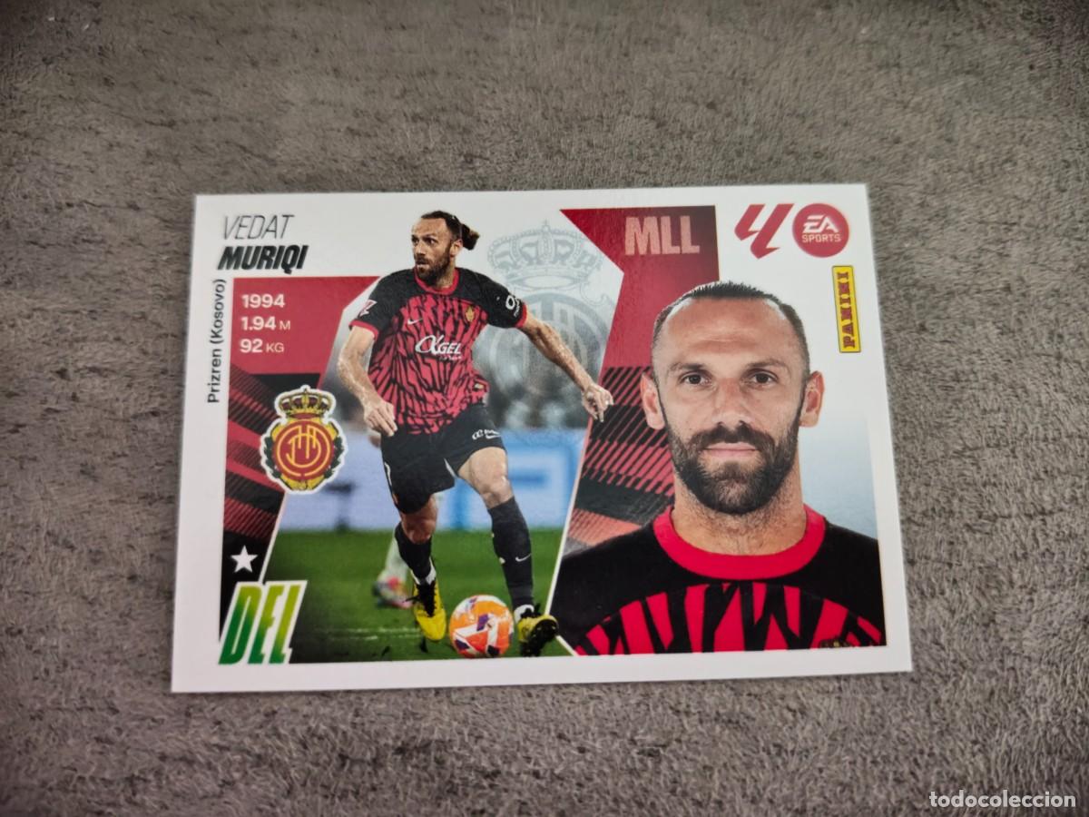 Football Stickers: Cromo 19 VEDAT MURIQI RCD MALLORCA. Colecci&oacute;n LALIGA F&uacute;tbol 2025-2026 PANINI Nuevo