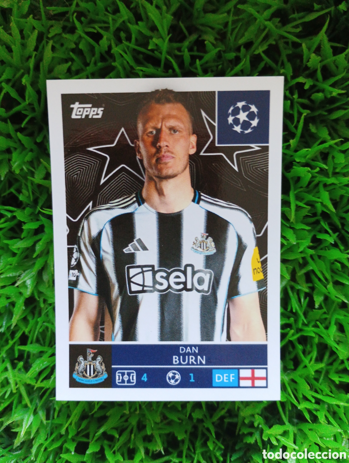 Cromos de Futebol: Burn Newcastle Champions League 25-26 # 315 NUNCA PEGADO
