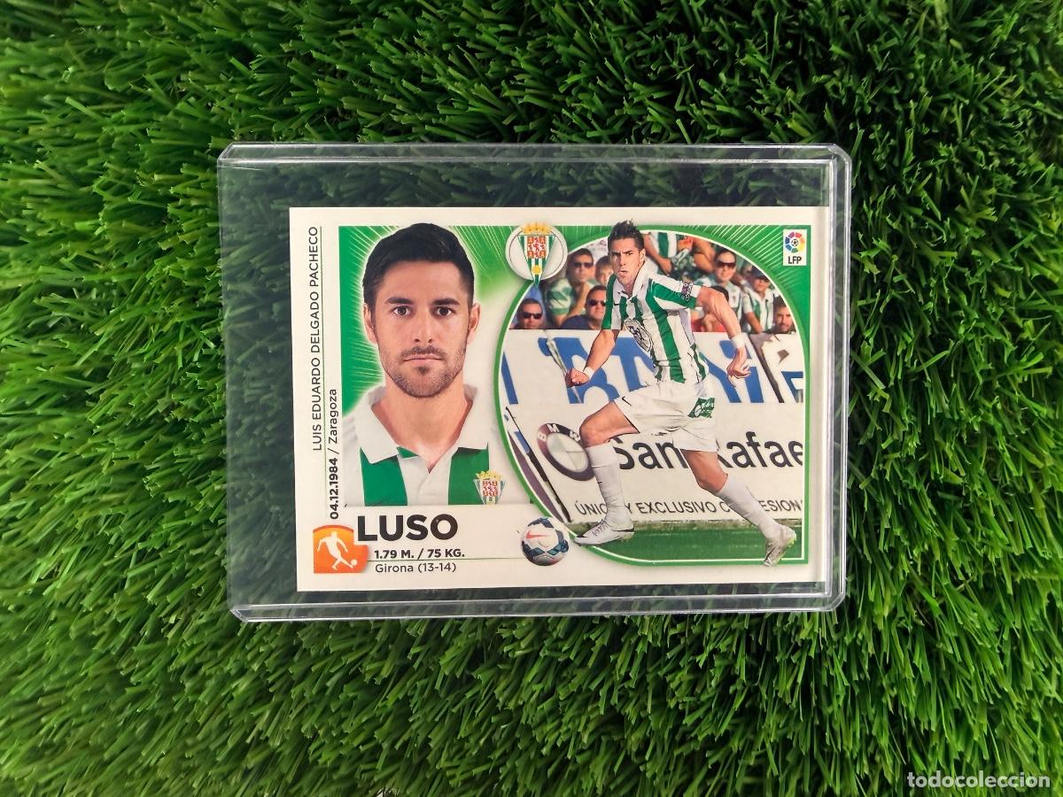 Football Stickers: N&ordm; 10 Luso C&oacute;rdoba CF Liga Este 14 15