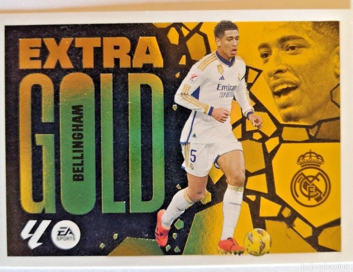Football Stickers: BELLINGHAM EXTRA GOLD LIGA ESTE 23 24 2023 2024