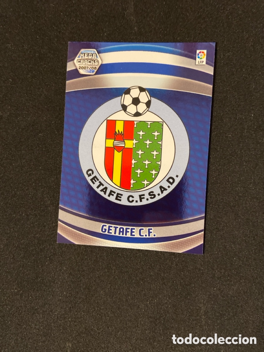 Football Stickers: ESCUDO 127 (GETAFE) PANINI MEGACRACKS 2007-2008 07 08 CROMO CARTA M-3