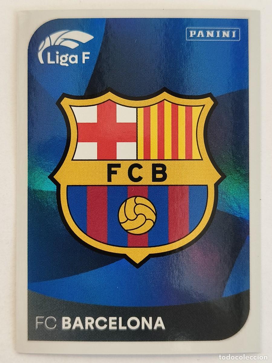 Cromos de f&uacute;tbol: #42 ESCUDO (F.C. BARCELONA) LIGA F 2024/2025 PANINI