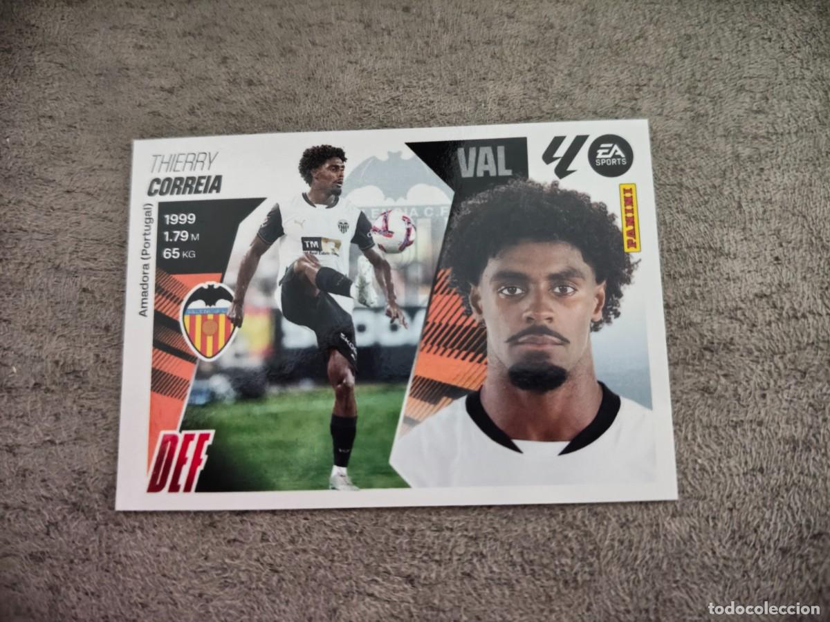 Cromos de f&uacute;tbol: Cromo 5A THIERRY CORREIA VALENCIA CF. Colecci&oacute;n LALIGA F&uacute;tbol 2025-2026 PANINI Nuevo