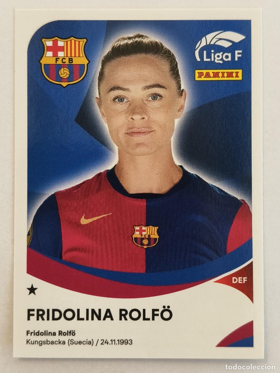 Cromos de f&uacute;tbol: #51 FRIDOLINA ROLFO (F.C. BARCELONA) LIGA F 2024/2025 PANINI