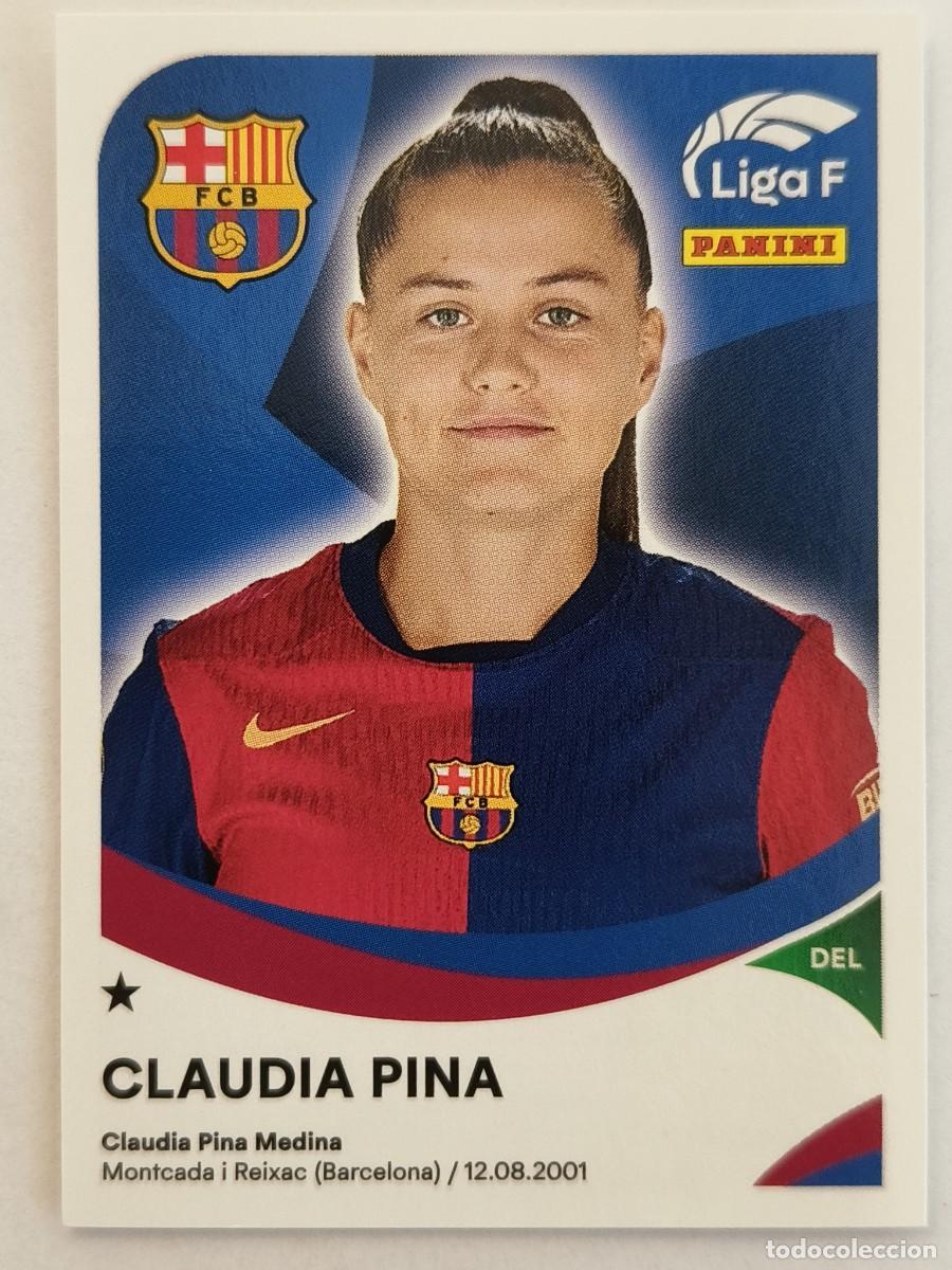 Cromos de f&uacute;tbol: #58 CLAUDIA PINA (F.C. BARCELONA) LIGA F 2024/2025 PANINI