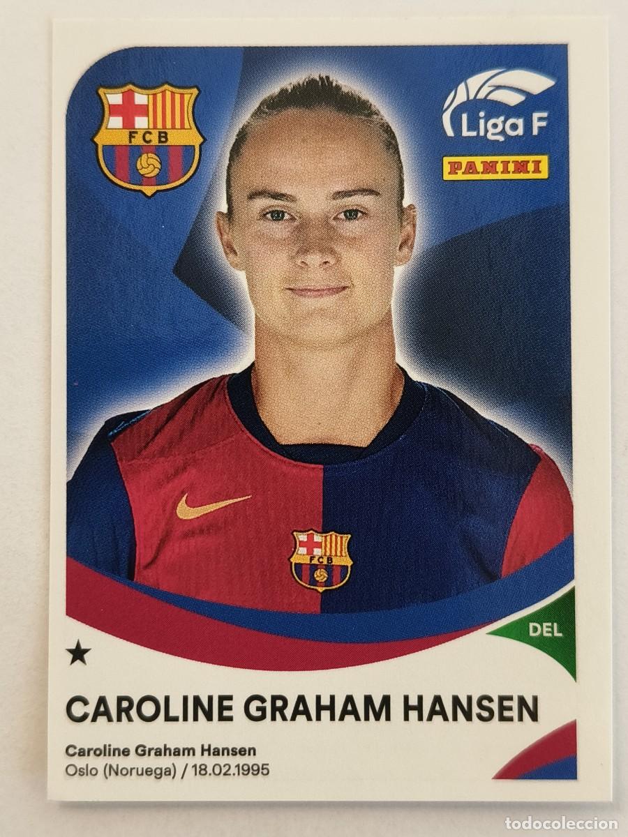 Fu&szlig;ball-Sticker: #60 CAROLINE GRAHAM HANSEN (F.C. BARCELONA) LIGA F 2024/2025 PANINI