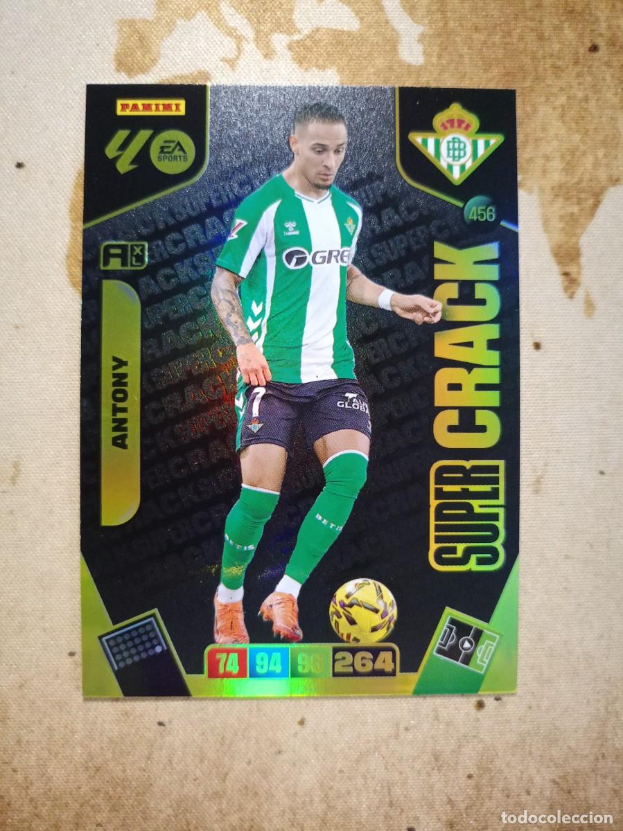 Fu&szlig;ball-Sticker: S&uacute;per Crack 456 ANTONY Adrenalyn 2025-26