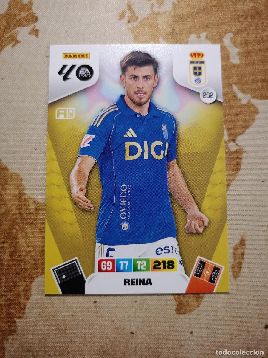 Fu&szlig;ball-Sticker: Oviedo 262 REINA Adrenalyn 2025-26
