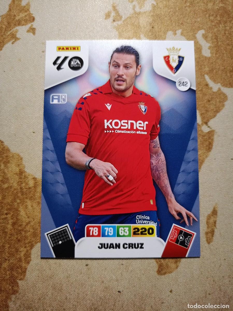 Fu&szlig;ball-Sticker: Osasuna 242 JUAN CRUZ Adrenalyn 2025-26