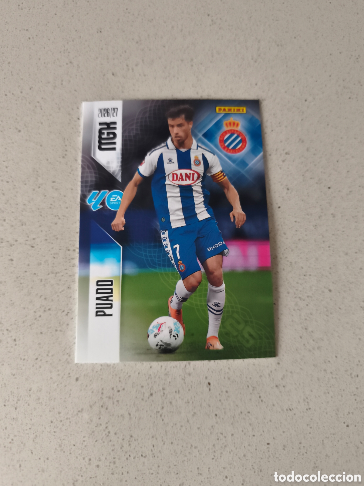 Cromos de f&uacute;tbol: CARTA N&Uacute;MERO 177 PUADO ESPANYOL. MEGACRACKS 26/27. PANINI.