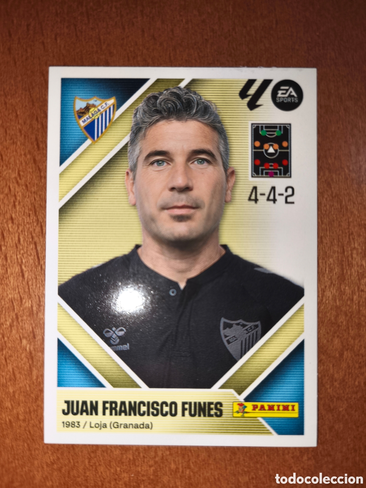 Cromos de f&uacute;tbol: Juan Francisco Funes n&deg;2 liga este 26/27 M&aacute;laga
