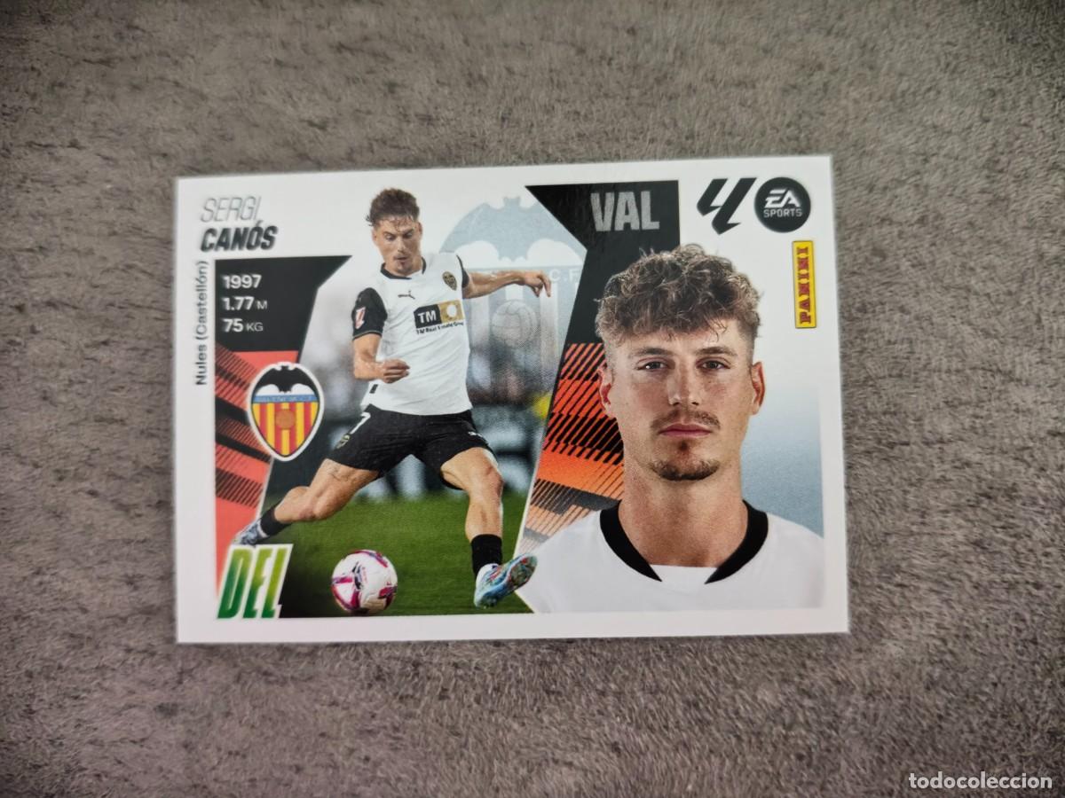 Cromos de f&uacute;tbol: Cromo 17 SERGI CAN&Oacute;S VALENCIA CF. Colecci&oacute;n LALIGA F&uacute;tbol 2025-2026 PANINI Nuevo