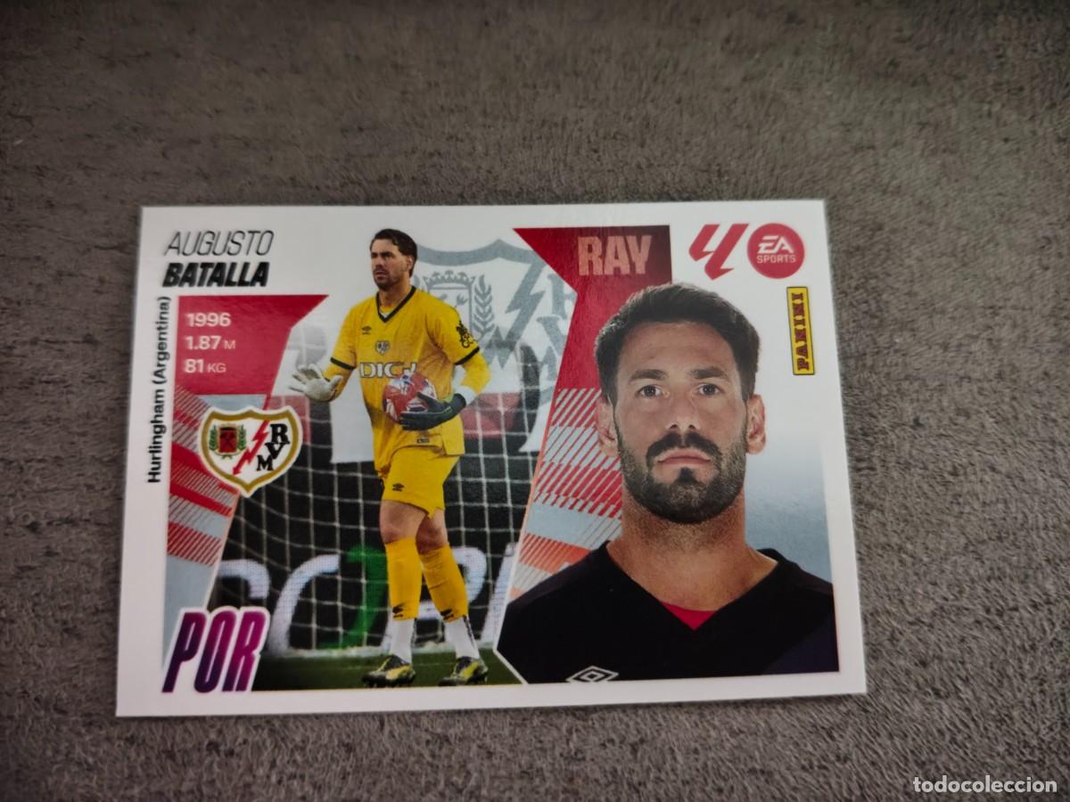 Cromos de f&uacute;tbol: Cromo 3 AUGUSTO BATALLA RAYO VALLECANO. Colecci&oacute;n LALIGA F&uacute;tbol 2025-2026 PANINI Nuevo