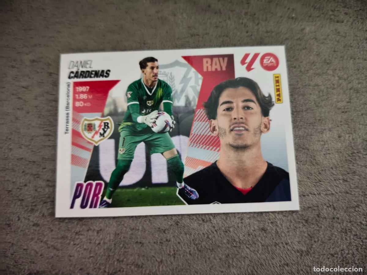 Cromos de f&uacute;tbol: Cromo 4 DANIEL C&Aacute;RDENAS RAYO VALLECANO. Colecci&oacute;n LALIGA F&uacute;tbol 2025-2026 PANINI Nuevo