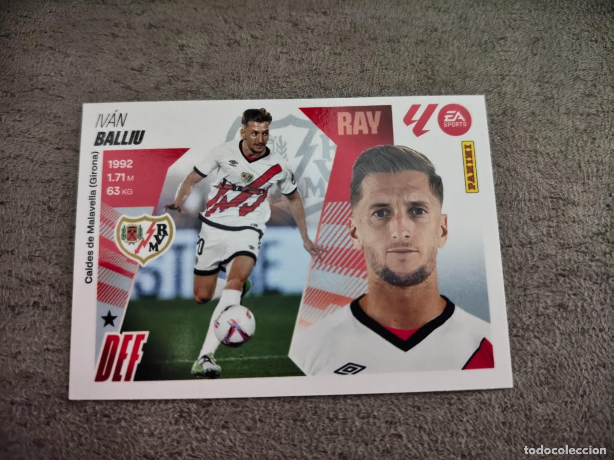 Cromos de f&uacute;tbol: Cromo 5 IV&Aacute;N BALLIU RAYO VALLECANO. Colecci&oacute;n LALIGA F&uacute;tbol 2025-2026 PANINI Nuevo