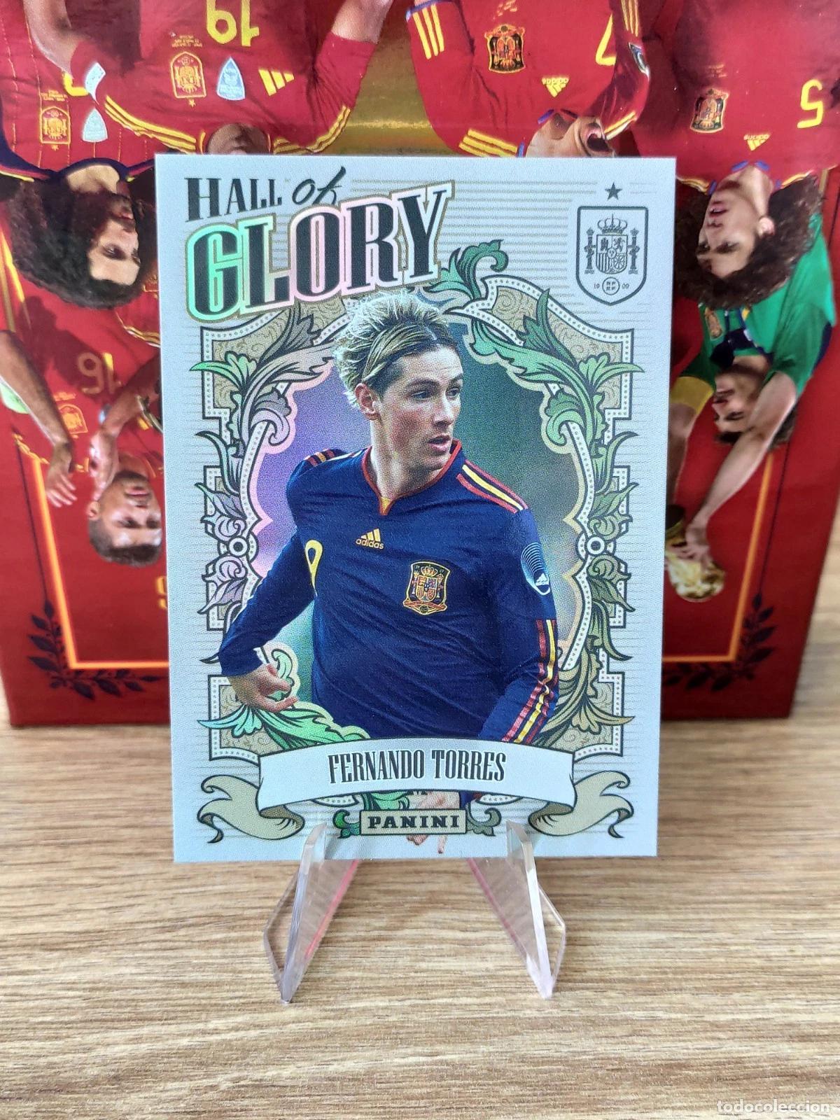 Cromos de f&uacute;tbol: Panini Tributo Seleccion Espa&ntilde;ola Campeones 2026 Hall Of Glory Fernando Torres