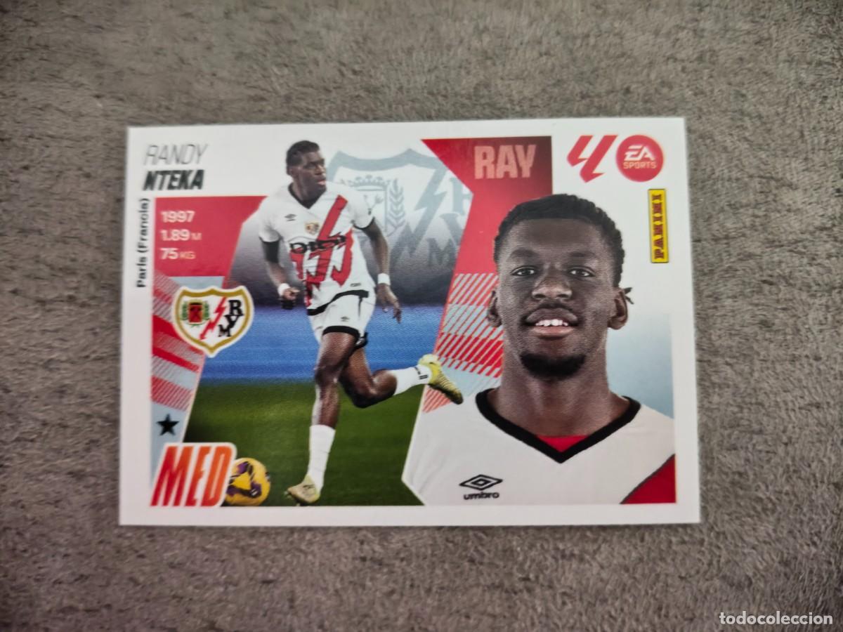 Cromos de f&uacute;tbol: Cromo 15A RANDY NTEKA RAYO VALLECANO. Colecci&oacute;n LALIGA F&uacute;tbol 2025-2026 PANINI Nuevo