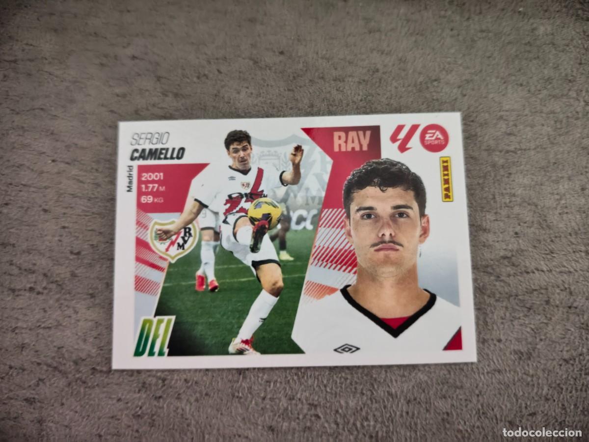 Cromos de f&uacute;tbol: Cromo 17 SERGIO CAMELLO RAYO VALLECANO. Colecci&oacute;n LALIGA F&uacute;tbol 2025-2026 PANINI Nuevo