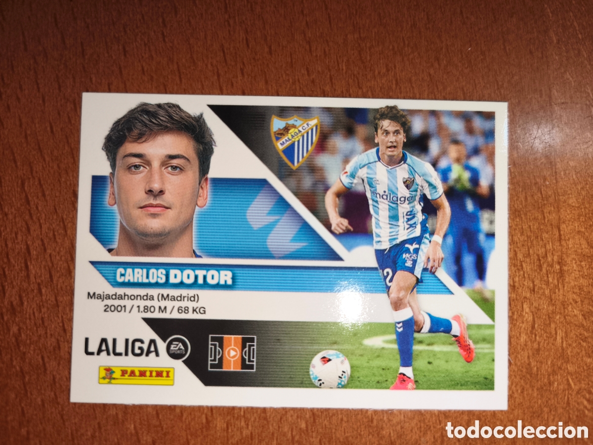 Cromos de f&uacute;tbol: Dotor n&deg;14 liga este 26/27 M&aacute;laga