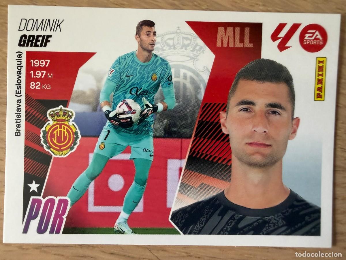 Cromos de f&uacute;tbol: 3 GREIF MALLORCA 25 26 2025 2026 LIGA EA SPORTS COLECCIONES ESTE SIN PEGAR STICKER