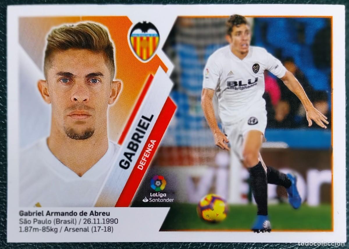 Cromos de f&uacute;tbol: 4 GABRIEL VALENCIA CF CROMOS ALBUM EDICIONES ESTE 2019 2020 19 20