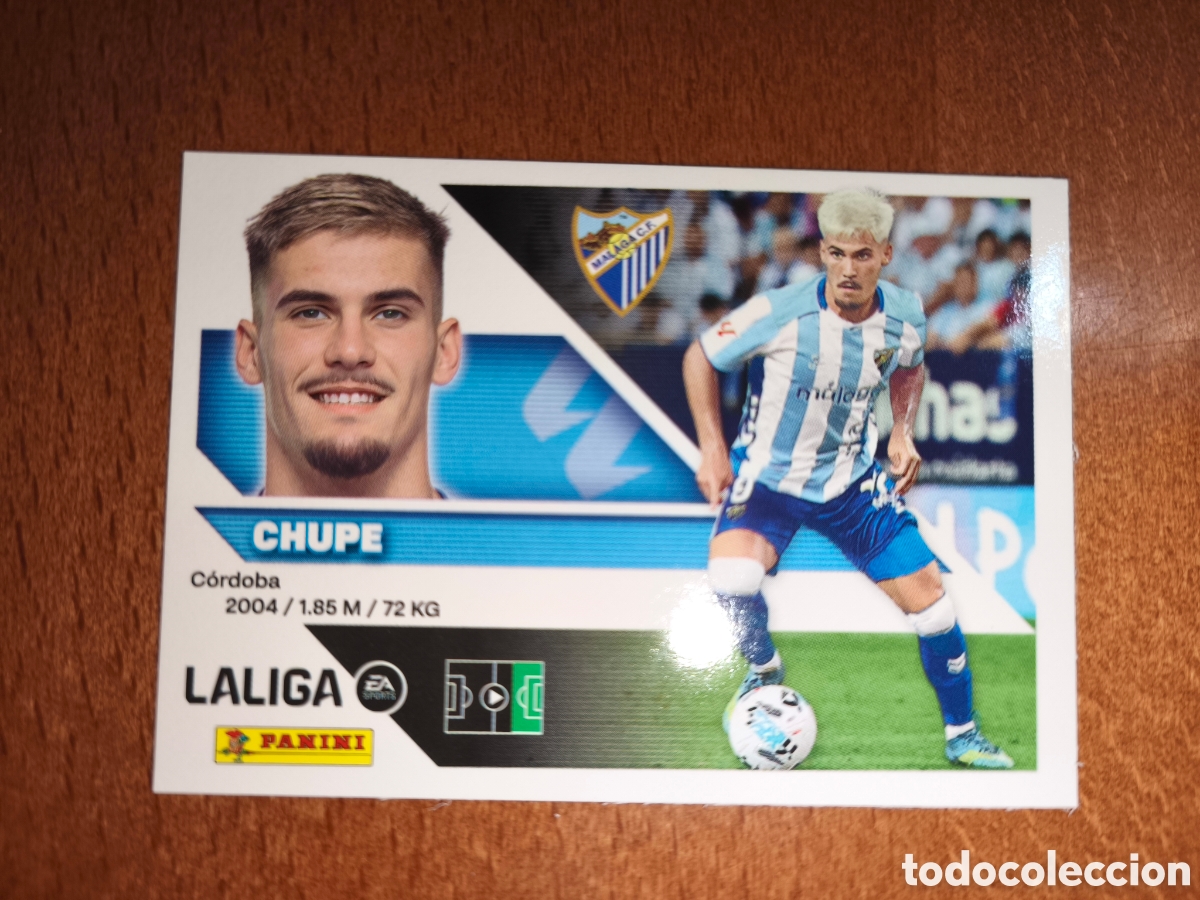 Cromos de f&uacute;tbol: Chupe n&deg;20 liga este 26/27 M&aacute;laga