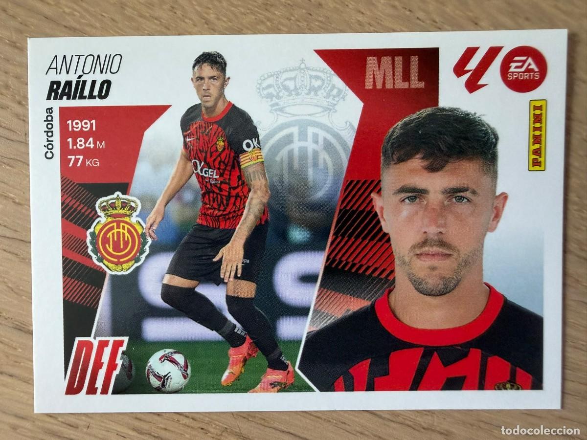 Cromos de f&uacute;tbol: 6 RAILLO MALLORCA 25 26 2025 2026 LIGA EA SPORTS COLECCIONES ESTE SIN PEGAR STICKER